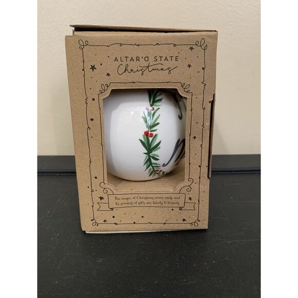 Altar'd State Christmas Ornament New Mr. And Mrs. Est 2019 - Picture 3 of 5